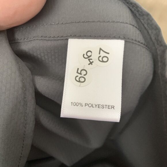 Solaris Gray Vented Fishing Shirt Mens Small Moisture Wicking Quick Dry NEW - Picture 8 of 8